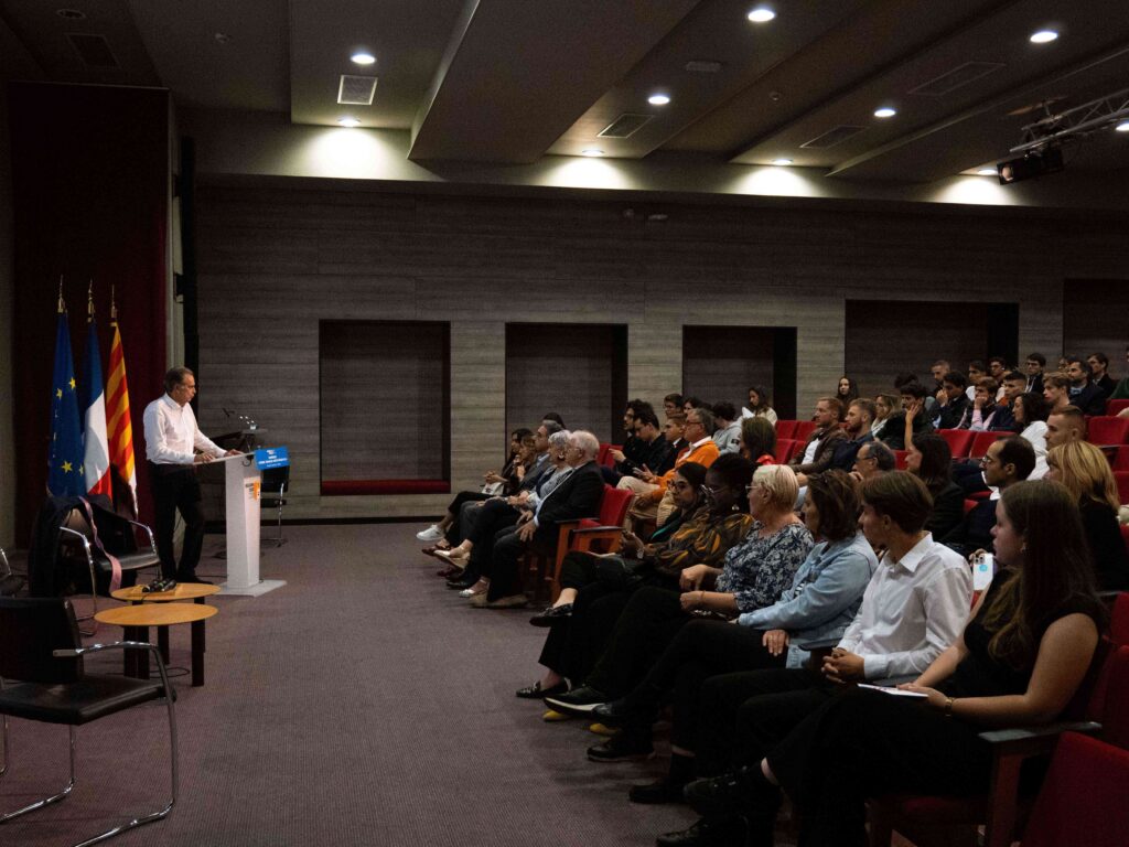 Conférence de Renaud Muselier, Président de la région PACA !